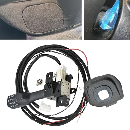 Kit de interruptor de control de crucero 45186-0K120-C0 451860 K120C0 para Toyota Hilux Innova 2016-2021 84632-34011 8463234011   Cubierta inferior