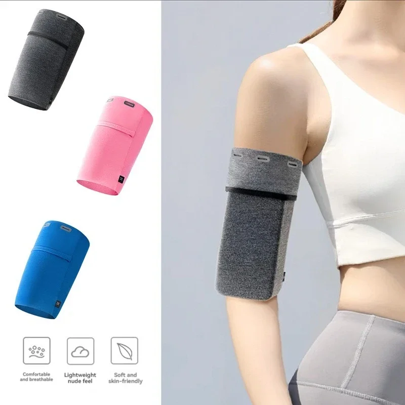 Bolsa de brazo para teléfono móvil para correr, accesorios deportivos transpirables universales, brazalete para correr, funda para brazalete de teléfono, bolsa para brazo al aire libre