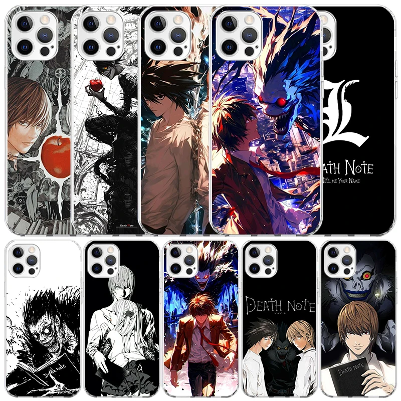 Phone Cases That Fit Iphone 16E - N-Note D-Death Anime Ryuk Soft Cover