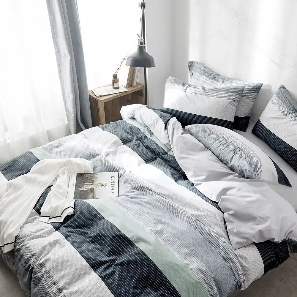 Bedding Striped Duv…