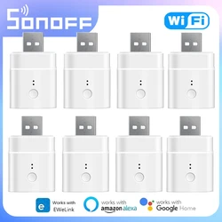 SONOFF Micro 5V USB Smart Switch Adapter Switch Via EWeLink Mobile App Control Timer Alexa Google Home Assistant Voice Control