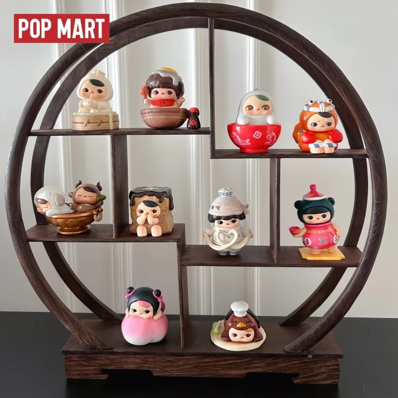 

Hot selling authentic products in stock POPMART PUCKY Elf Food Restaurant Series Handmade Blind Box Toy Ornament Collection Gift