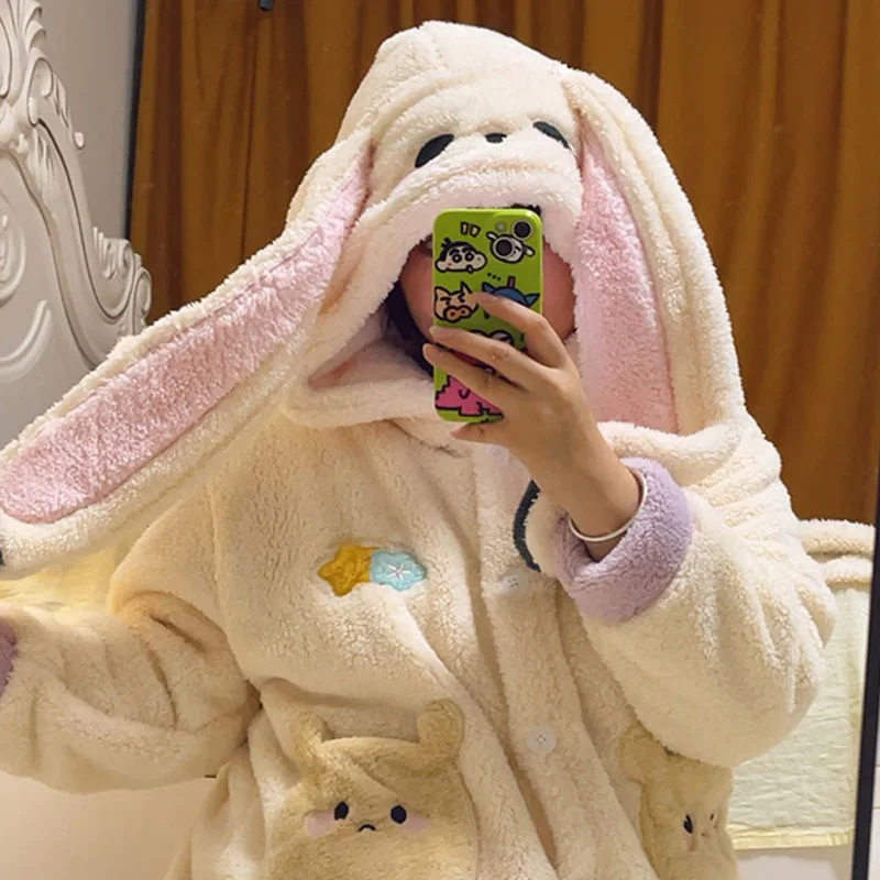 Love And Deep Space Peripheral Pajama Set Xavier Rafayel Zayne Plush Warm Cute Home Clothes Button Loose Gifts Girl Pajama New