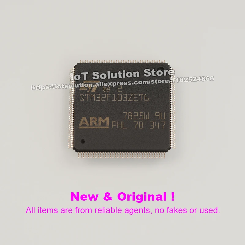 STM32F103ZET6 ARM Cortex-M3 20x20x1,4 мм STM32F103ZET6TR