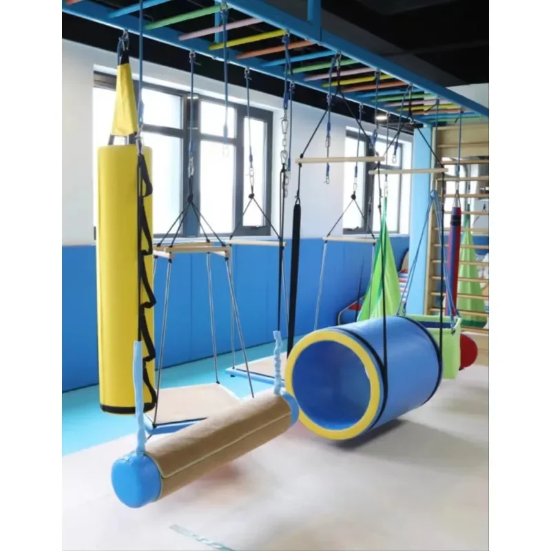 Children's sensory coordination ability pull-up swing