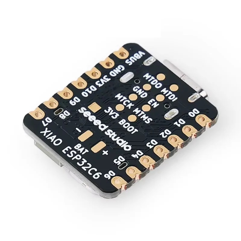 

Новейший для XIAO ESP32C6-2.4 Ghz Wi-Fi 6, Bluetooth 5.3 для Zigbee Thread (802.15.4), Rain Maker ESP, AWS Iot, Microsoft Azure