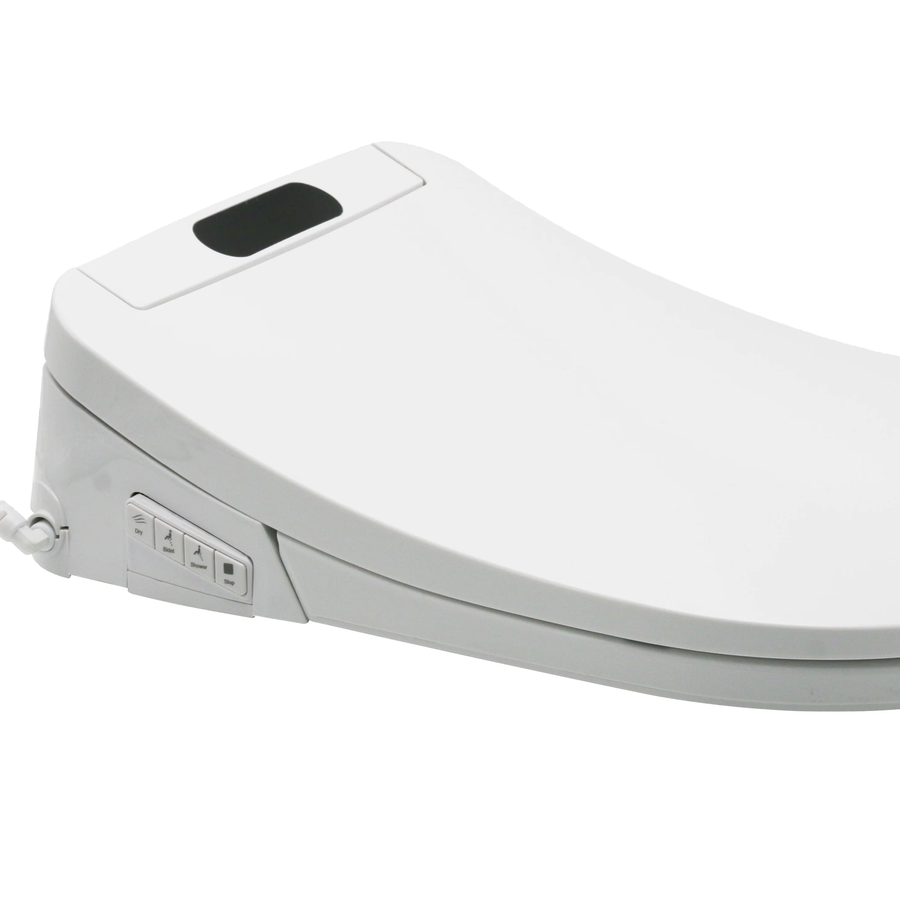 

U Shape Smart Toilet With Remote Control Electricity Smart Toilet Seat Cover With Heater