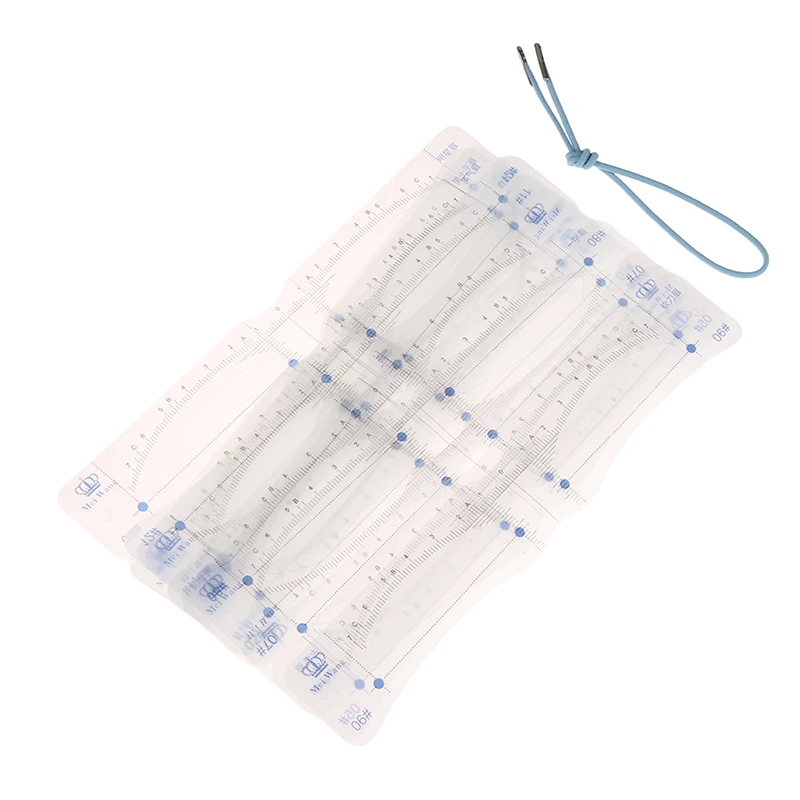 12Pcs Silicone Eyebrow Stencils Makeup Eyebrow Drawing Guide Card Template DIY Makeup Tools