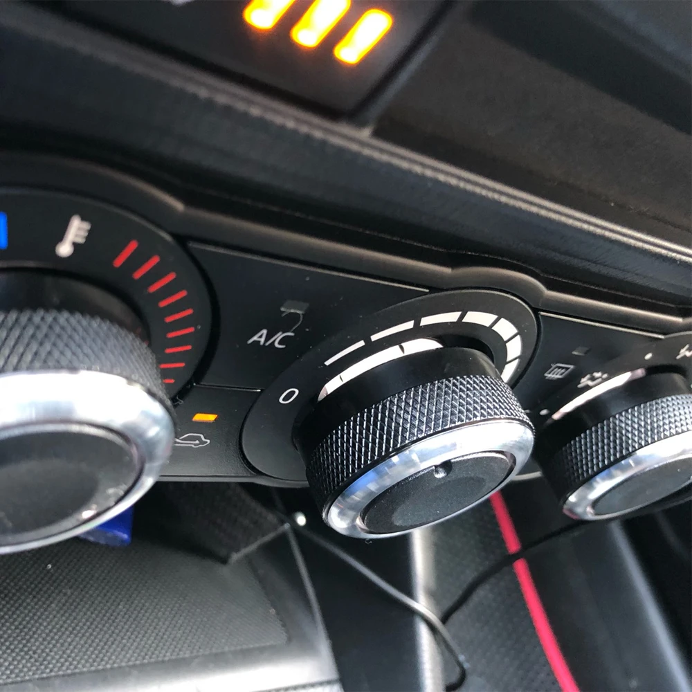 Air Conditioning Knob AC Knobs Heat Control Switch Button For Mazda 3 Axela 2014 2015 2016 2017 Repalcement Parts