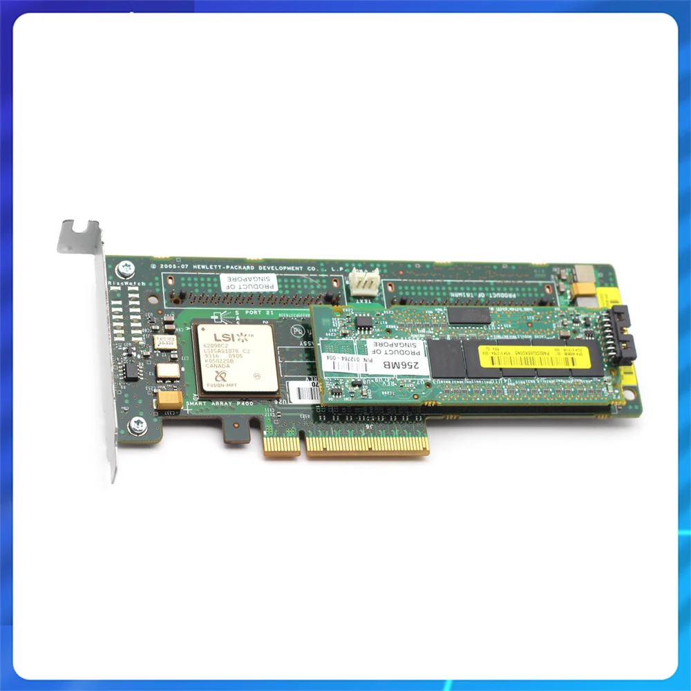 Tarjeta de matriz inteligente Original para HP, placa de expansión de controlador Raid P400, 256MB, 504022-001, DL380G5, DL380, G5