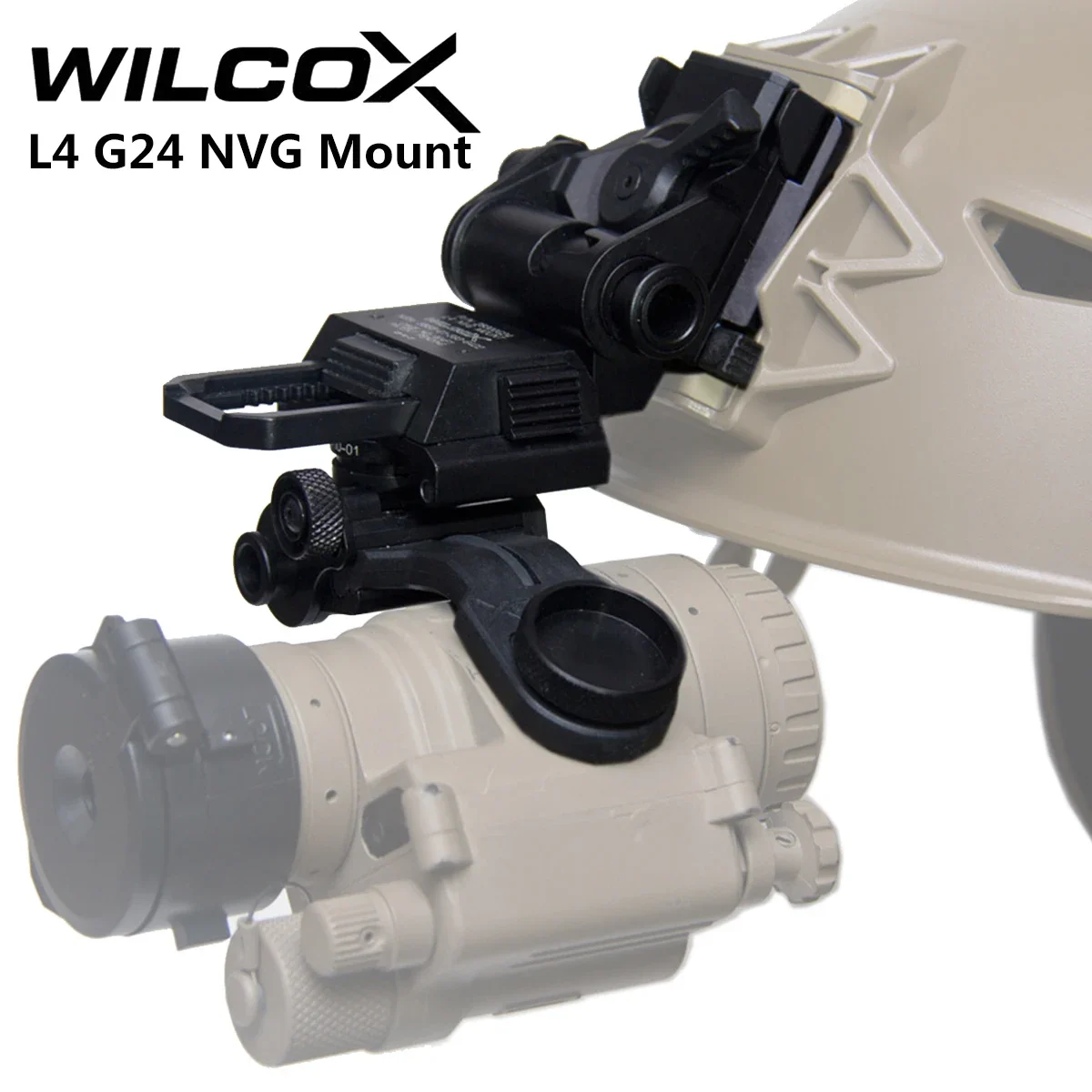 

Metal L4 G24 L4G24 NVG Wilcox Mount Bracket Holder For PVS15 PVS18 GPNVG18 Goggle Night Vision Stent Skip Fast OPS Helmet Parts