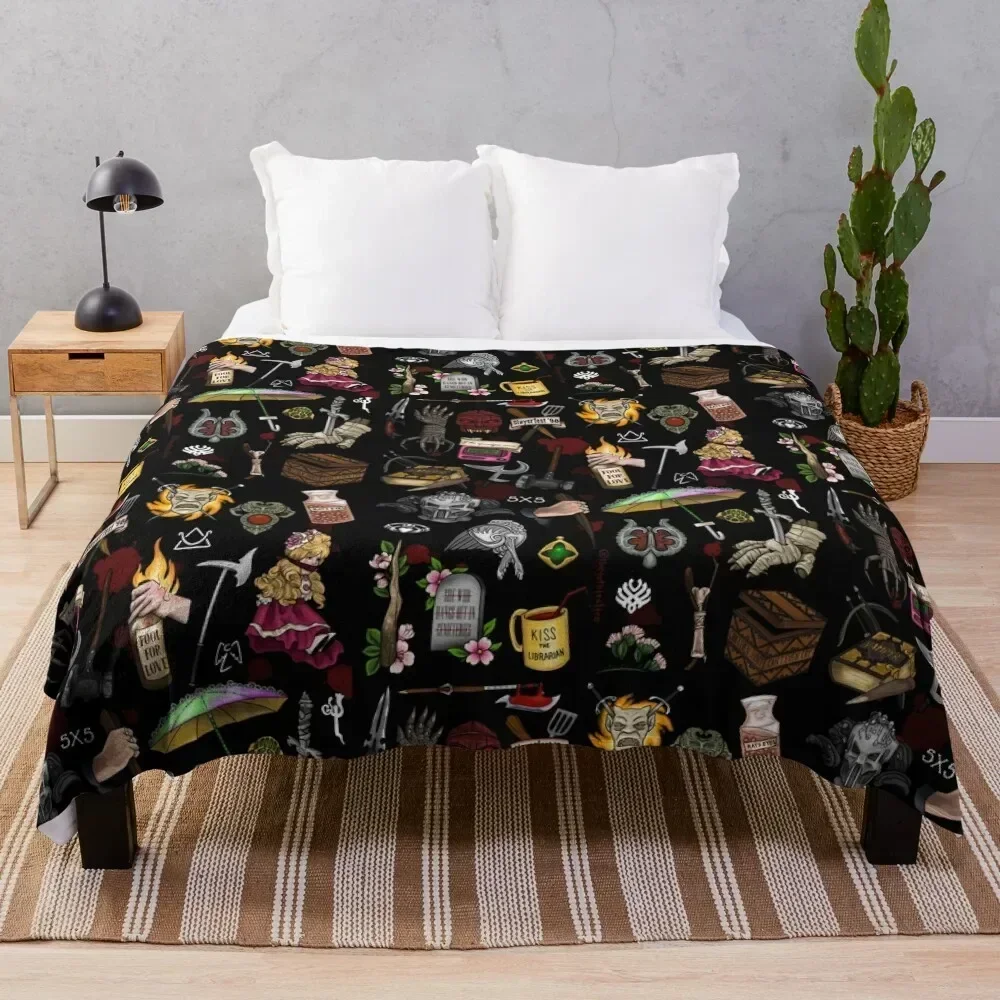 

Buffy Talismans Throw Blanket Soft Comfort Blanket for Reading Watching TV