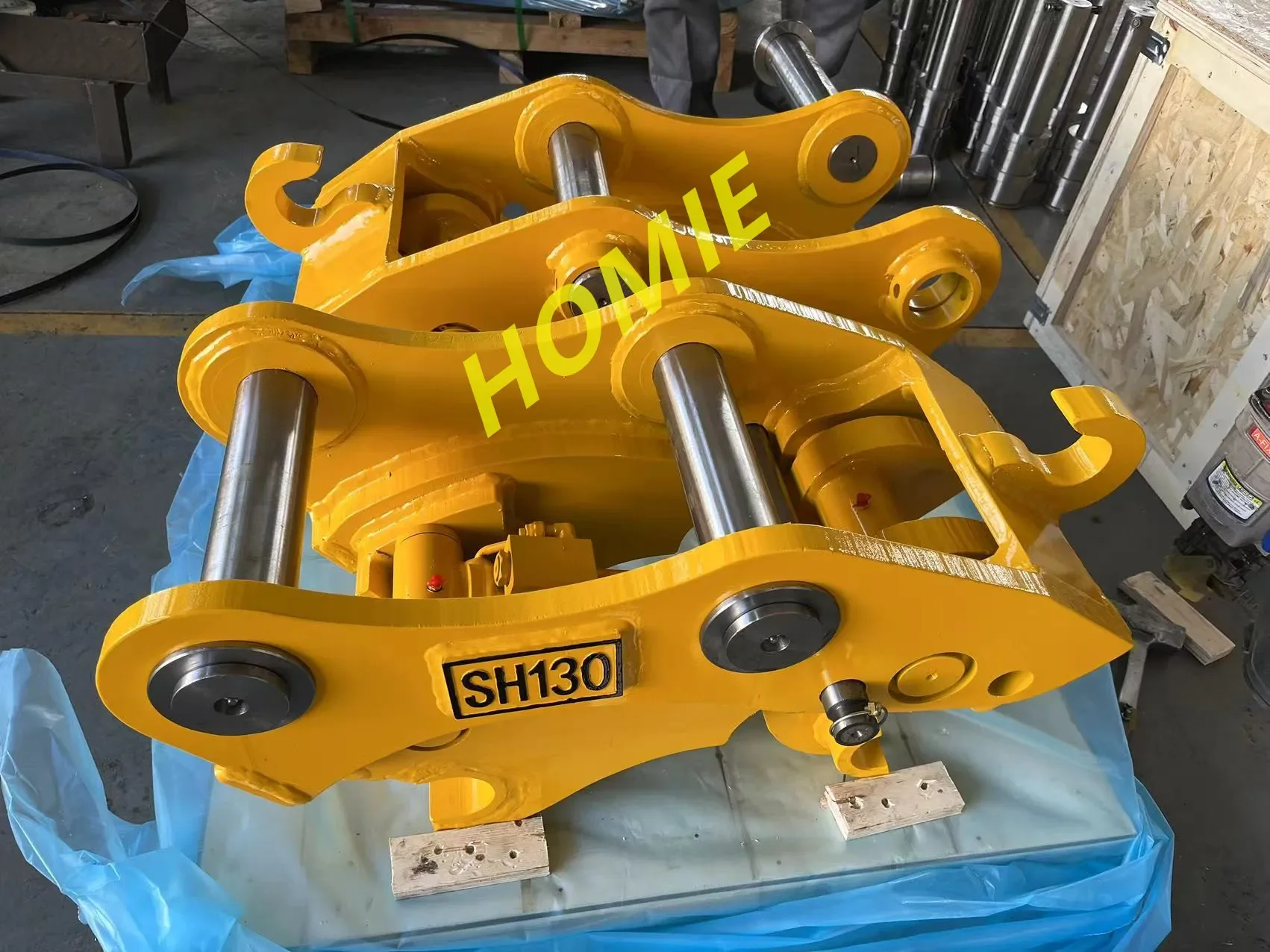 HOMIE Pin Grabber 4ton to 50ton Excavator Bucket Hitch Mini  Excavator Quick Hitch for Excavator Attachments