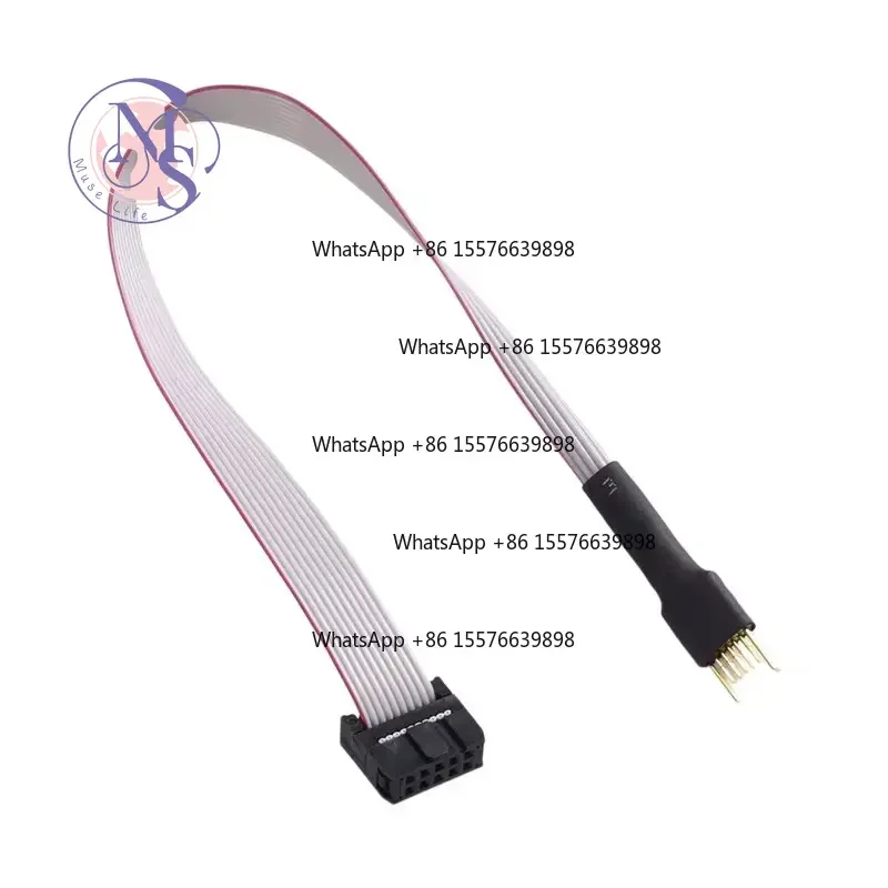 10-Pin Programming Cable TC2050-IDC-NL, Debug Plug Cable Replacement Spare Part