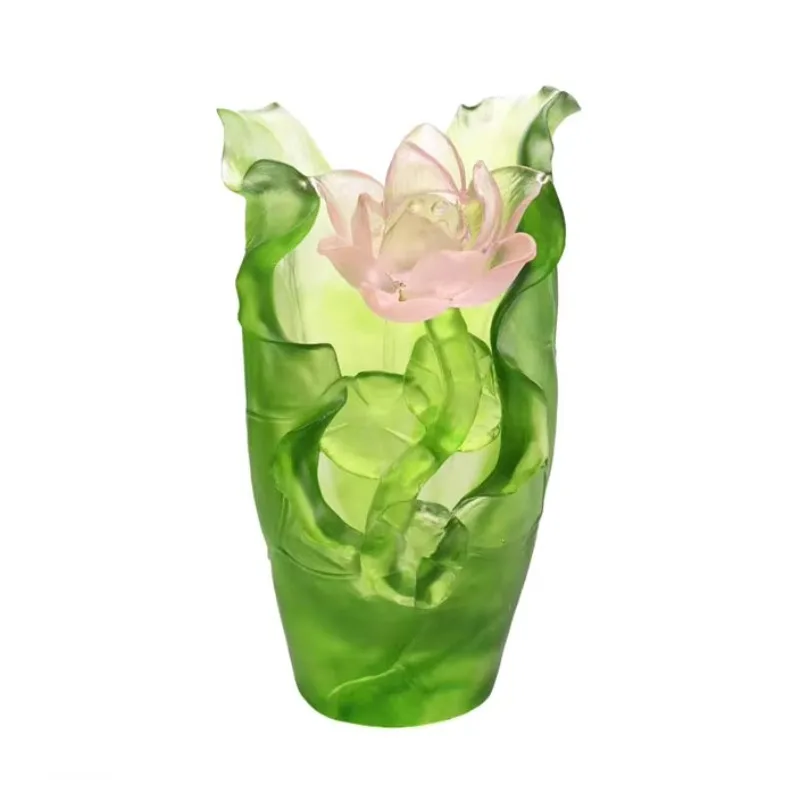 

Morden Luxury Decorative Vase Hot Sale Nordic Style Crystal Glass Vase For Sale