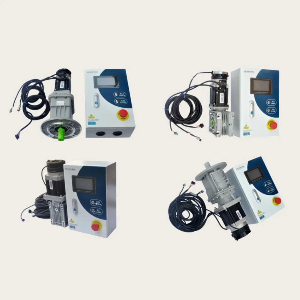 Factory Custom AC Servo Motor Controller Set for PVC High Speed Rolling Door Precise Positioning CE Certified OEM ODM Support