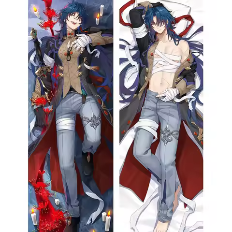 Honkai Star Rail Yingxing Blade Dakimakura 2WAY Hugging Body Pillow Case Anime Pillow Cushion Cover Xmas Gifts