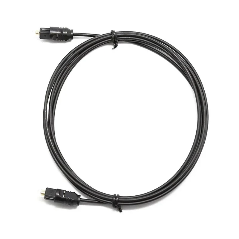 Optical Fiber Audio Transmission, Digital Plastic Optical Fiber Audio Cable, Metal Toslink, OD22mm