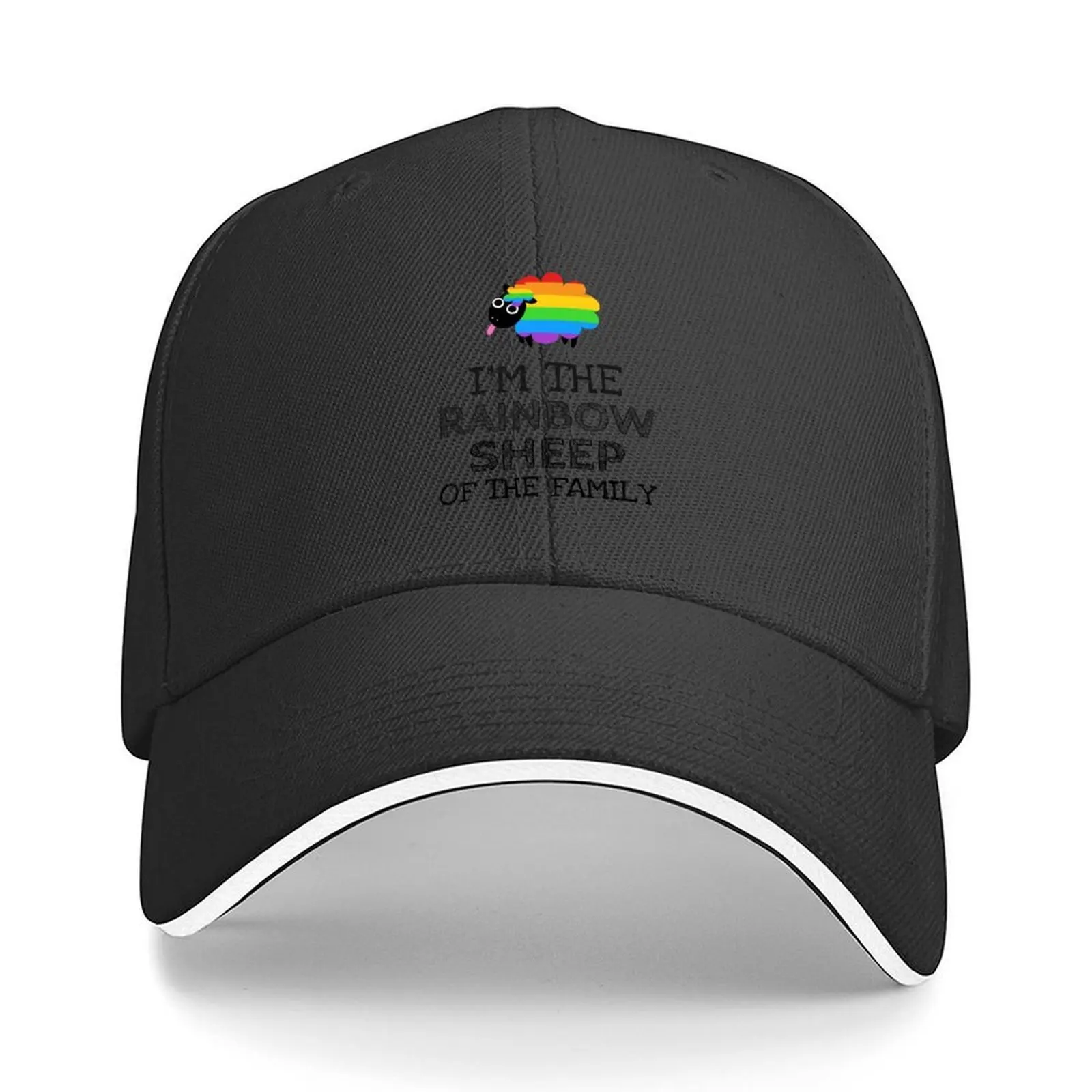 

LGBT Canada Pride Baseball Cap Visor hats for men Snap Back Hat New In Hat Caps For Women Men's