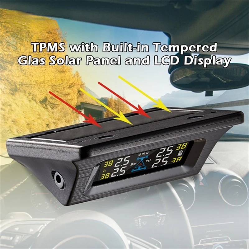 SPY Tpms sensor car accessories continental solar car tire gauges pressure monitor tires monitoring