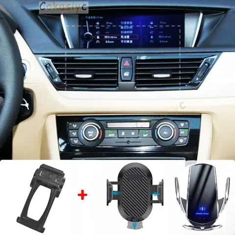 차량용 무선 충전 특수 고정 베이스, BMW X1 E84 2012 2013 2014 2015 휴대폰 거치대