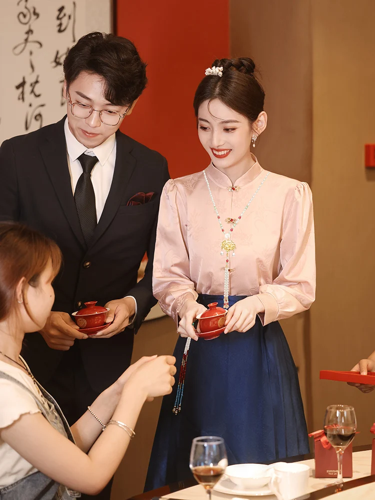 Pink Hanfu Wedding …