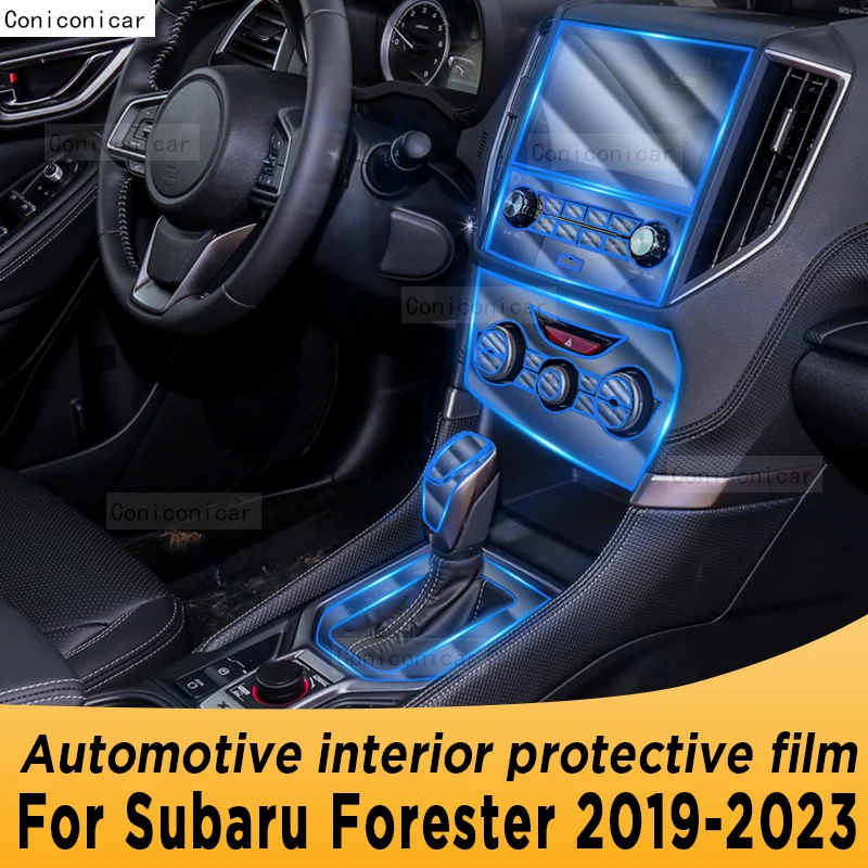 

Для Subaru Forester 2019-2023 панель коробки передач навигация автомобильный интерьерный экран фотография наклейка против царапин