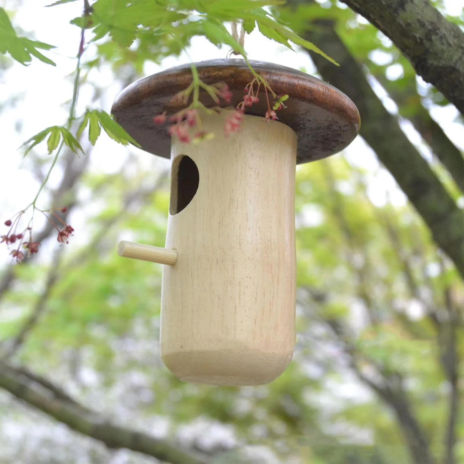 

Hummingbird House Wild Bird Tree Hanging Feeder For Outdoor Garden Yard Decoration Swallow Sparrow Nesting Supplies Bird Feeders