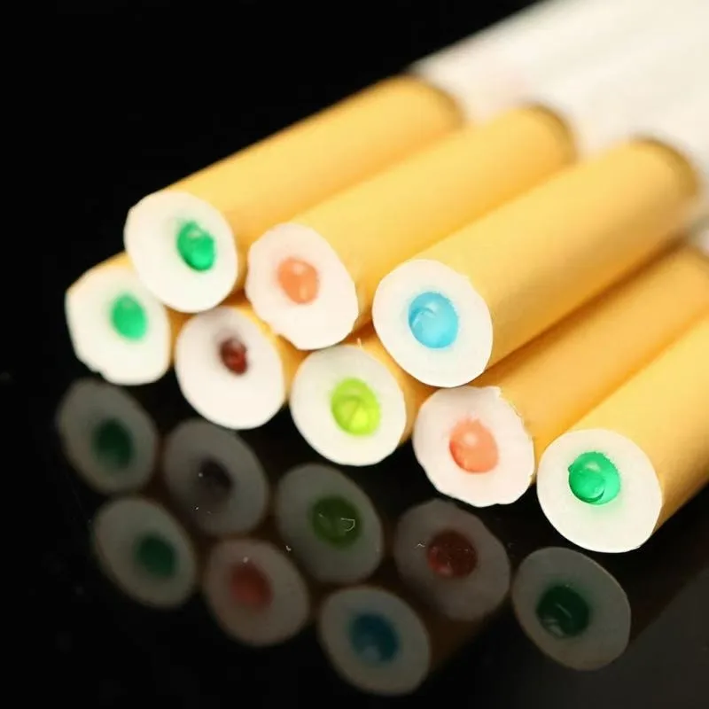 2000Pcs Cigarette Tastes Beads DIY Fruit Mint flavor Explosion Bead Black Ice mint Bursting Beads Smoking Gift Gadgets Tool view 2