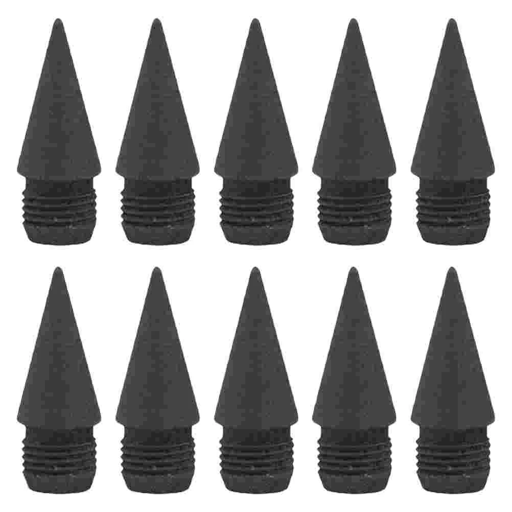 

10 Pcs Replacement Pencil Tip Kids Everlasting Heads Writing Tips Inkless Replaceable Graphite Pencils Infinite Refills Without