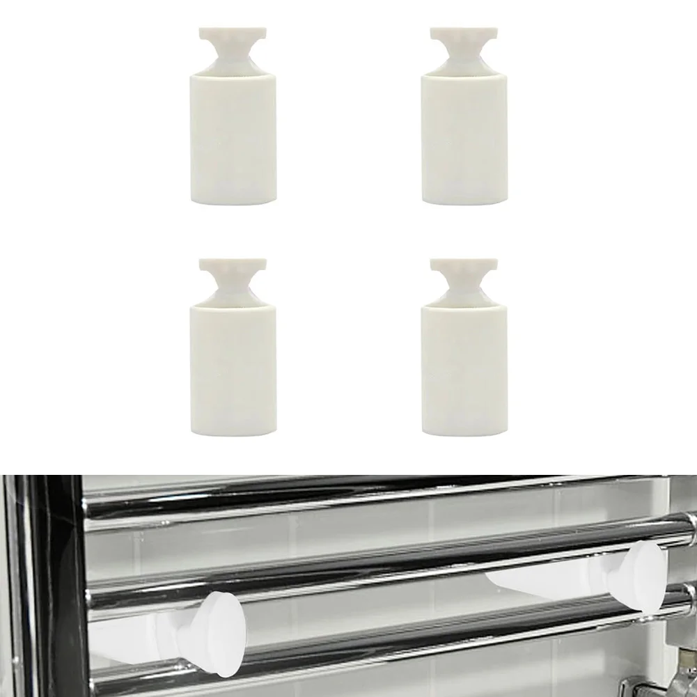 4PCS Adjustable ABS Radiator Support Basket Electric For Towel Warmer Bracket 7.5-9.5cm Wall Mount Clips For Bathroom Heating