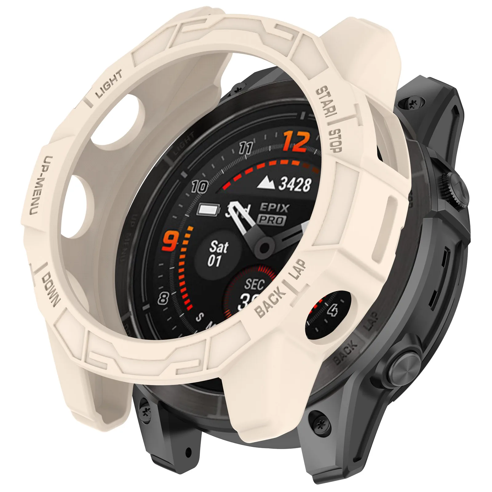 TPU Hoesje Voor Garmin Fenix 7x Pro 6x 5x Tactix 7 Pro Fenix 7 6 5 Enduro 2 Zachte Siliconen Transparant Hoesje Voor Garmin Tactix 7