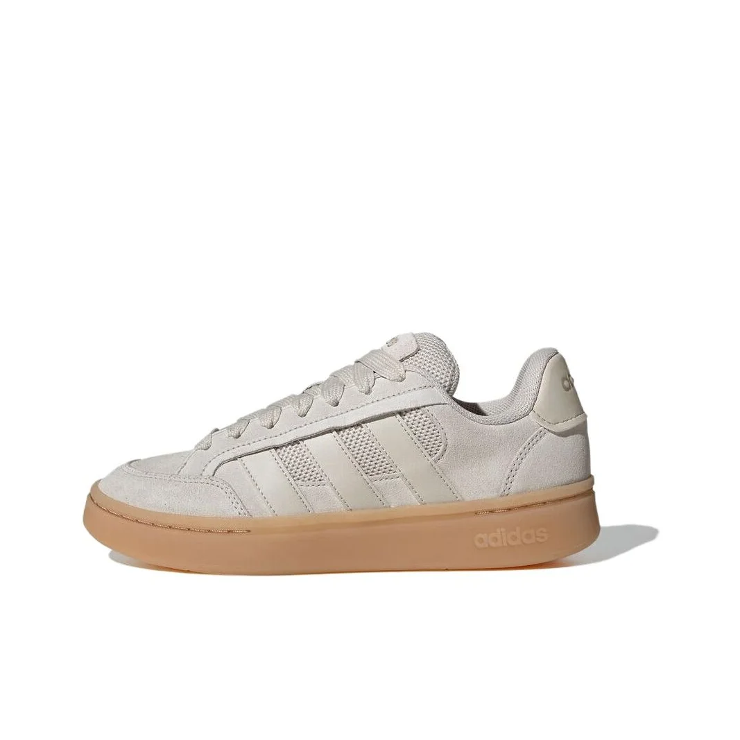 Adidas Gc Alpha Sk8 Comfortable Low top Skateboard Shoes Women's Gray JR9823