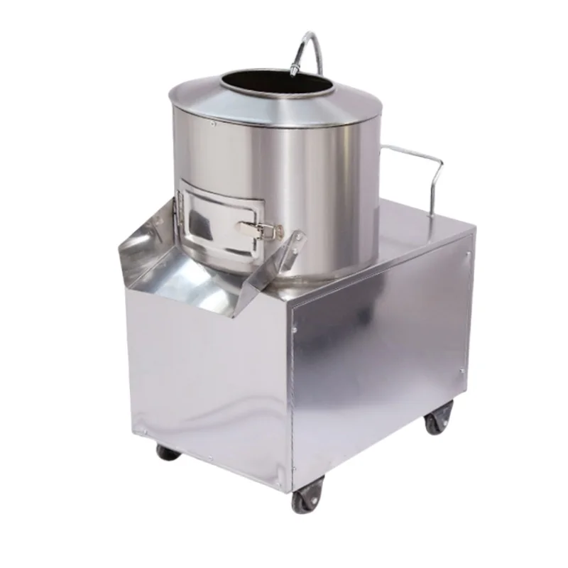 Small Household Stainless Steel Automatic Peeler for Potatoes Sweet Potatoes Ginger for Home Use Commercially Suitable