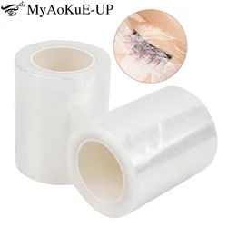 1 Roll 200M Eye Use Clear Plastic Wrap Tattoo Eyebrow Film Professional False Eyelashes Extension Grafting Permanent Makeup Tool