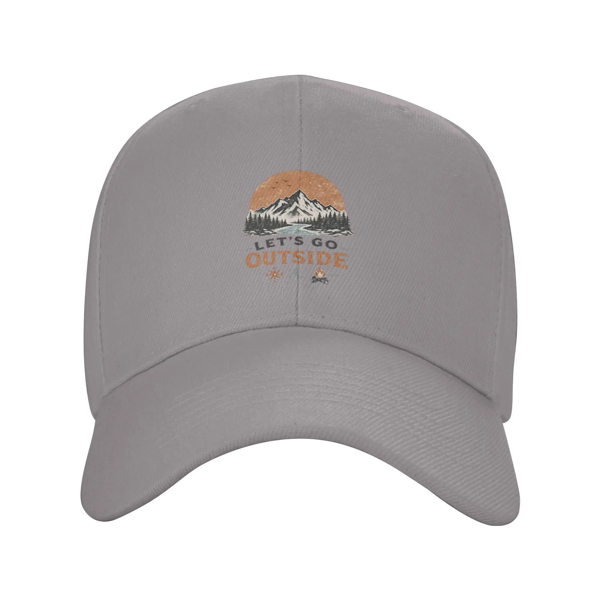 Hot Sale Let s Go Outside - Outdoor Life Baseball Cap  Dad Hat Visor Hat  Training Class Visor Hat