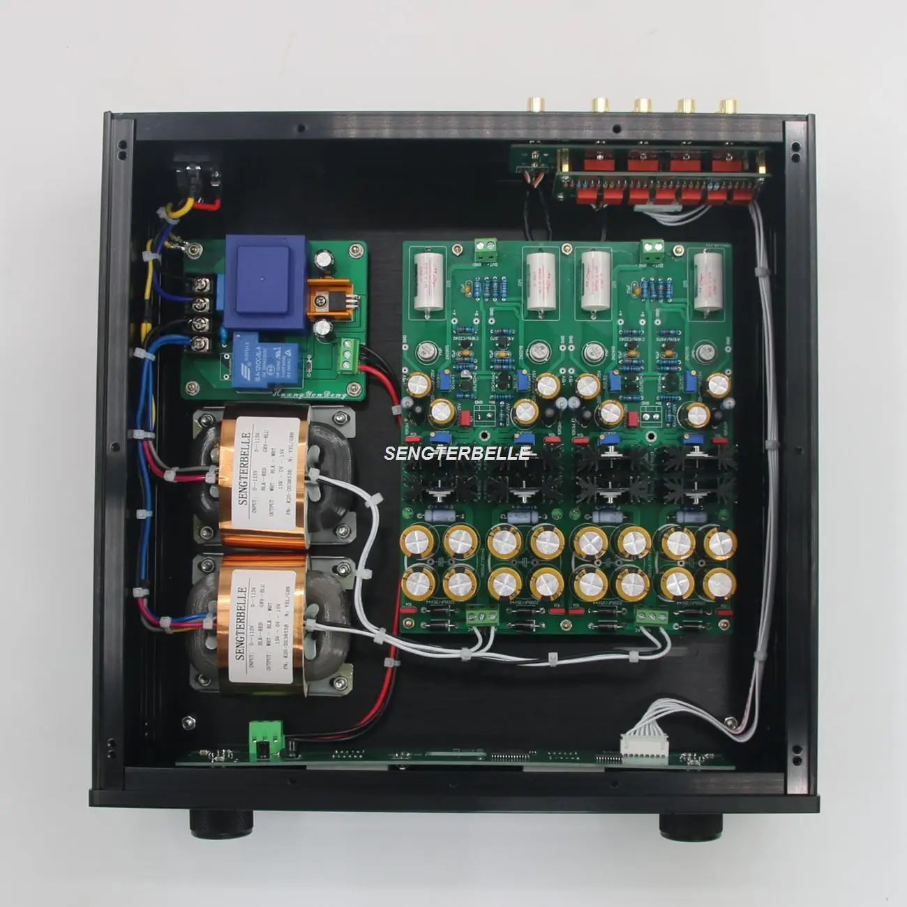 Imagem -03 - Hif Atualizado Remoto Jc2 Classe a Pré-amplificador Estéreo 128 Passos Pré-amplificador de Volume Marca de Referência Pré-amplificador Jc2