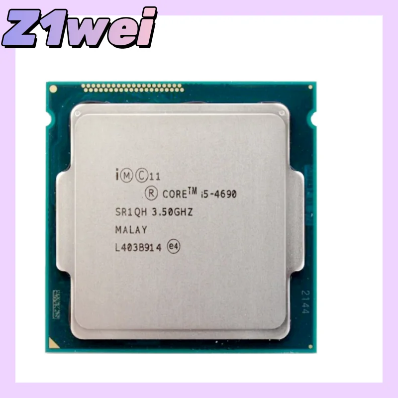 i5 4690 Processor Quad-Core LGA 1150 SOCKET i5-4690 Desktop CPU 3.5GHz 84W 6M Cache