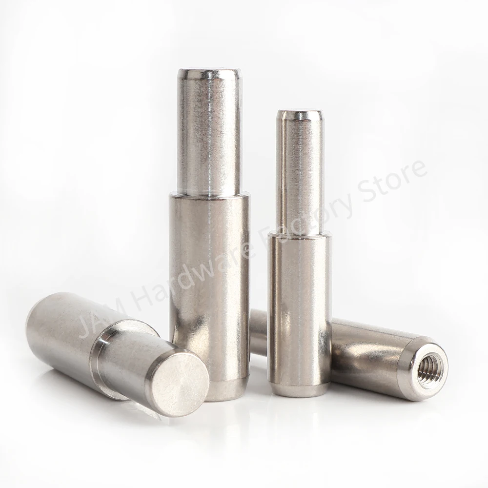 3/5/10pcs Metal Dowel Pins Stainless Steel Dtent Pin M3 M4 M5 M6 Internal Thread Cylindrical Pin Locating Dowel Parallel Pins