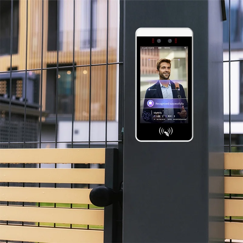 

ZJZ 8-дюймовое устройство контроля доступа на Android с биометрией, NFC, QR-кодом, распознаванием лиц, Wi-Fi, функцией сброса, OEM/ODM, для учета рабочего времени