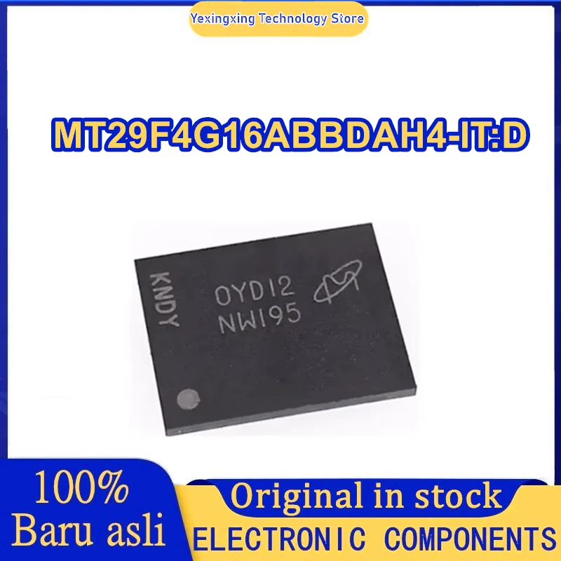 MT29F4G16ABBDAH4 MT29F4G16ABBDAH4-IT:D VFBGA-63 IC MCU رقاقة 100% جديد وأصلي في المخزون #1