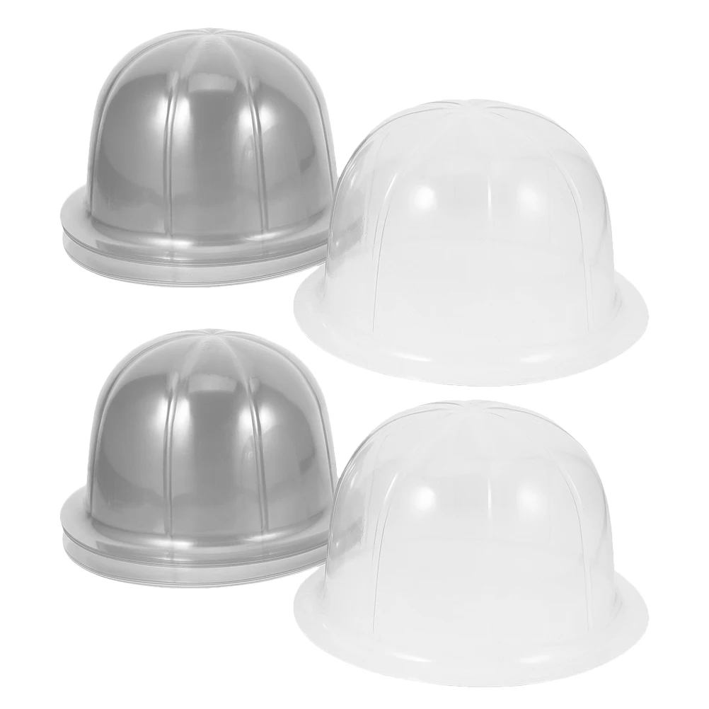 

20 Pcs Cap Display Stand Hat Rack for Storage Protector Transparent Lightweight Portable Baseball Cap Display Stand Stable