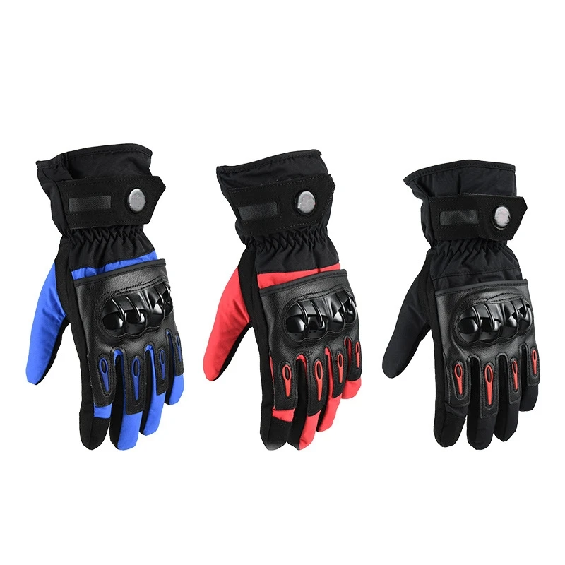 

Motorcycle Riding Gloves, Windproof, Fashionable, Warm, Waterproof and Drop-proof, Winter Motorcycle Long-finger Racing Gloves