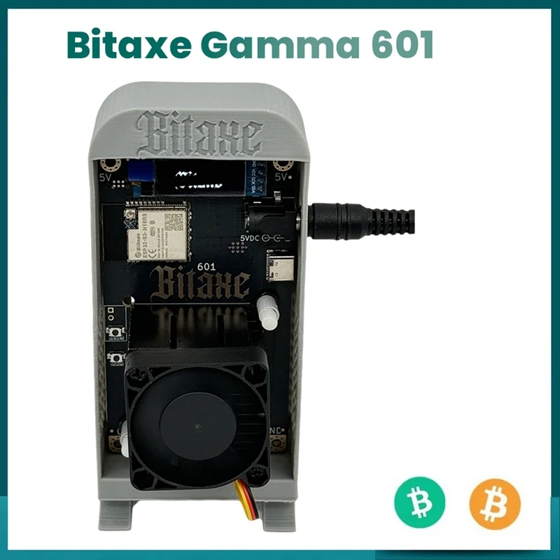 ABWZ-Bitaxe Gamma 601 1.2TH/S 18-22W BTC Solo Lottery Miner Bitcoin Crypto Miner BM1370 Asic From Antminer S21 Pro