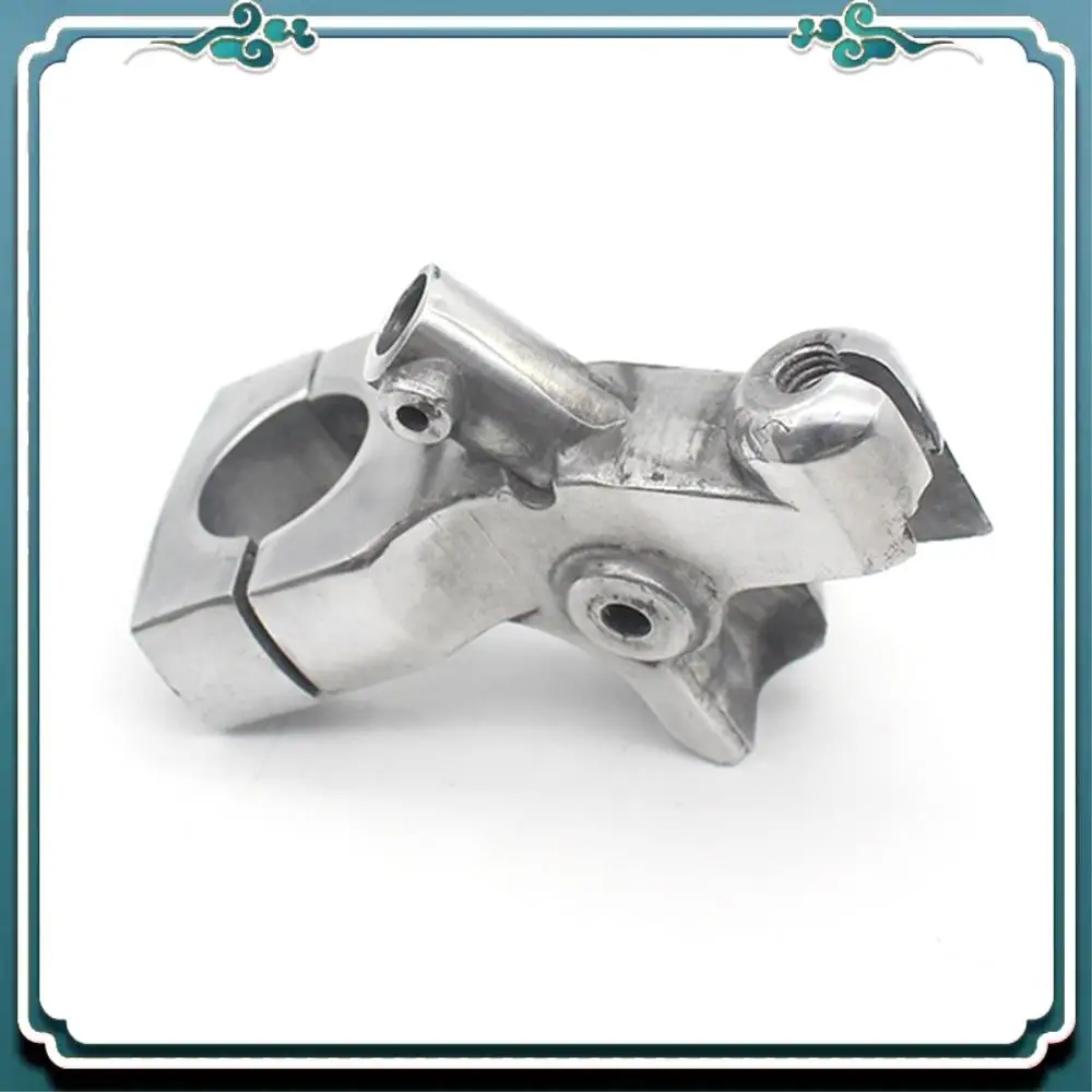 ABTU-Motorcycle 25Mm Mirror Base Mount Scooter Clutch Perch Holder For Honda Shadow 400 750 Steed 400 600