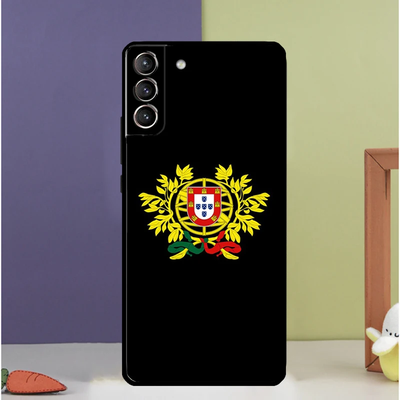 Portugal Flag Case For Samsung Galaxy S22 Ultra S9 S10 S22 Plus Note 10 20 Ultra S20 FE S21 FE Cover