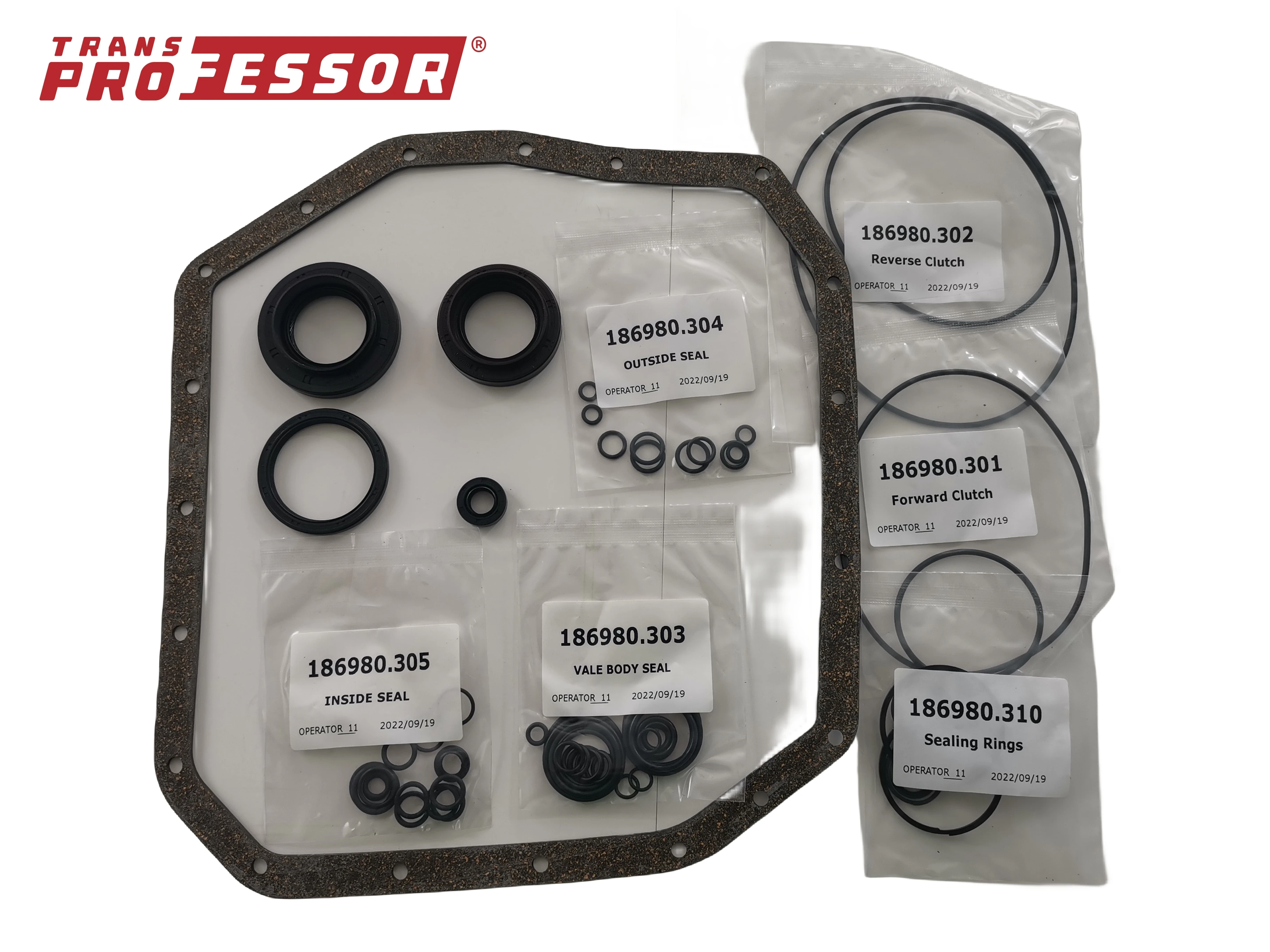 

TransProfessor K110 Transmission Overhaul Repair Kit for Toyota Allion Voxy Wish CVT, OHK Oil Seals Gaskets