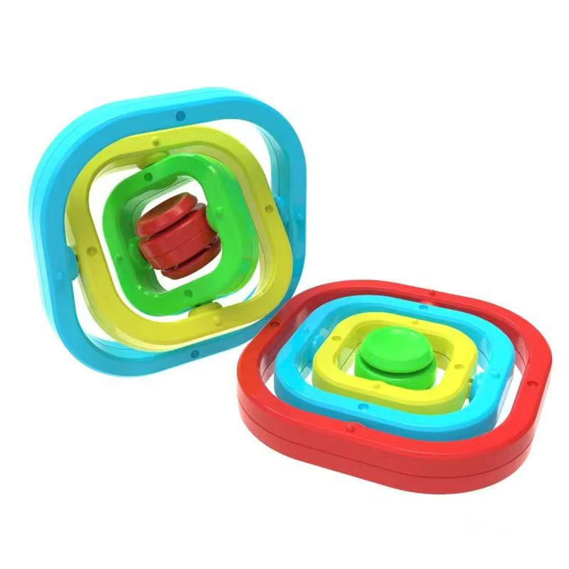 1 Pezzo Spinner Infinito Giocattolo Antistress per Bambini, Regali, Premi per la Classe, Gadget per Feste, Regali di Natale