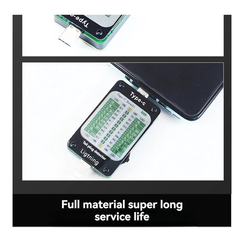 Usb Charging V68 Full Range Of Automatic Tail Plug Android Type-C/For Apple Interface Device Tail Plug Detection Tool