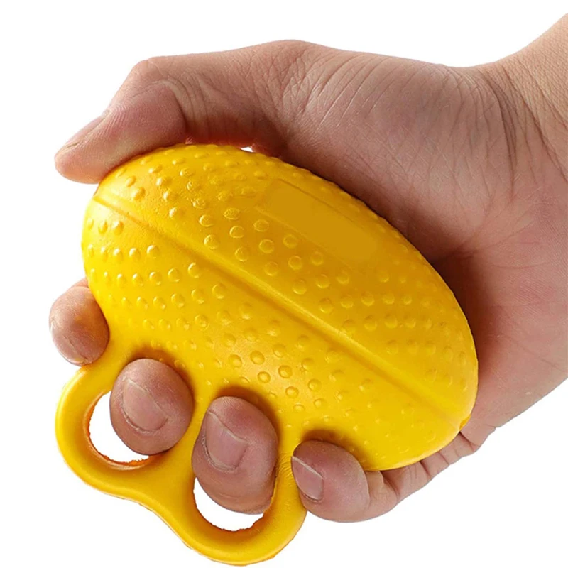 أداة تمرين الأصابع اليد ضغط الكرة الحسية تململ الإجهاد الإغاثة ADHD التوحد القلق العلاج الاطفال المراهقين الكبار اللعب الهدايا #1